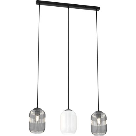 Suspension VERDI multicolore striée 3xE27 15W Emibig (1/4)