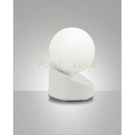 GRAVITY DA TAVOLO BIANCA A LED 3000K - 5W - 470 lm DIMMERABILE CON TOUCH
