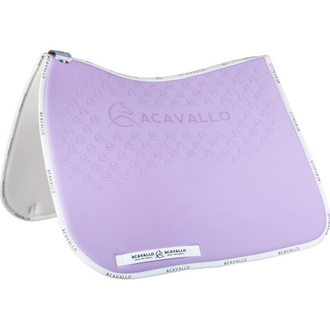 ACAVALLO Sottosella LILLA BIANCO DS CW-CS elastan bamboo grip silicone (1/3)
