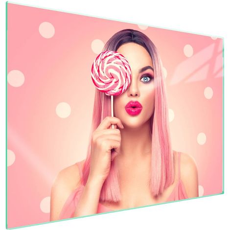 Protection de plaque de cuisson en verre 70x52 Femme (1/5)