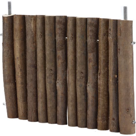 Plateforme en bois sécurisée pour hamsters, perruches, hamsters et lapins (20 cm) (1/5)