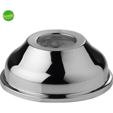 Rosone copri tubo Ambra cromo 11/2 - Ø 32 mm