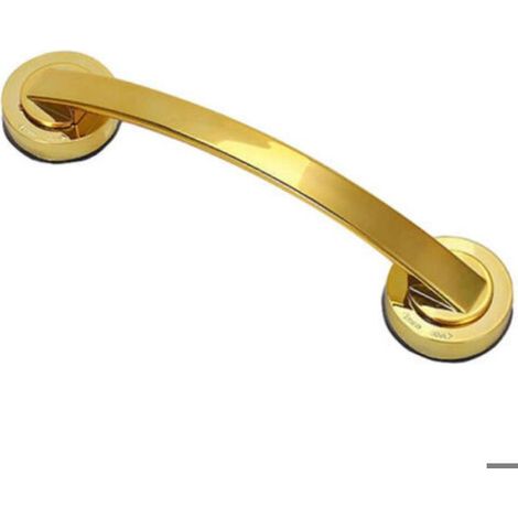 Barre D'appui - Ventouse Puissante - Pour Salle De Bain Cuisine Escalier - 29,5 X 6,5 Cm - ABS Argent - 1 Piece