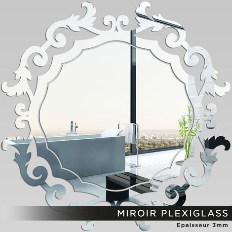 Miroir Plexiglass - Baroque - 50x50 cm (1/2)