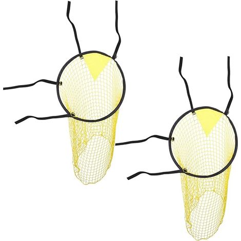 Target Entraînement Football - Filet Réglable avec Sangles - Pour Précision des Tirs - Diamètre 60 cm - 2 Pièces avec Sac de Transport (1/3)