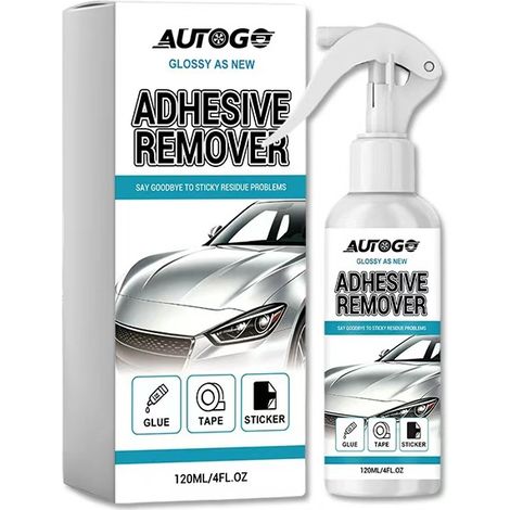 AUTOGO Klebstoffentferner für Autos – Lackreinigungsprodukte, Spray zum Entfernen von Autoaufkleberklebern (1/5)