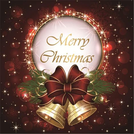 TOPINCN Weihnachtliche Treppenaufkleber, wasserfestes DIY-Produkt aus umweltfreundlichem PVC-Material (Weihnachtsglocken)