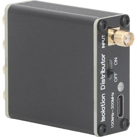 Distributore di segnali RF con isolamento attivo per sorgenti SDR GPSDO da 100 kHz a 150 MHz (1/5)