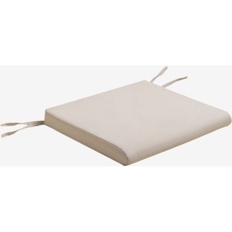 Coussin pour chaise en tissu Nelida SKLUM Blanc Gardenia (1/4)