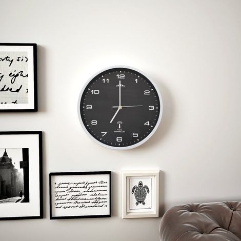 vidaXL Orologio a Parete Radiocontrollato Movimento Quarzo 31 cm