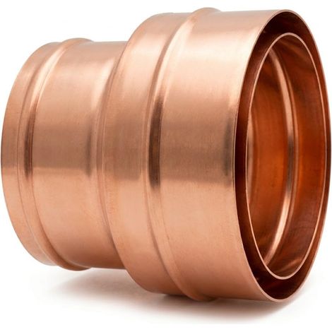 Maka Raccordo Caldaia Canna Fumaria Doppia Parete Aria Inox Rame Ø 350 mm (esterno 400) (1/5)
