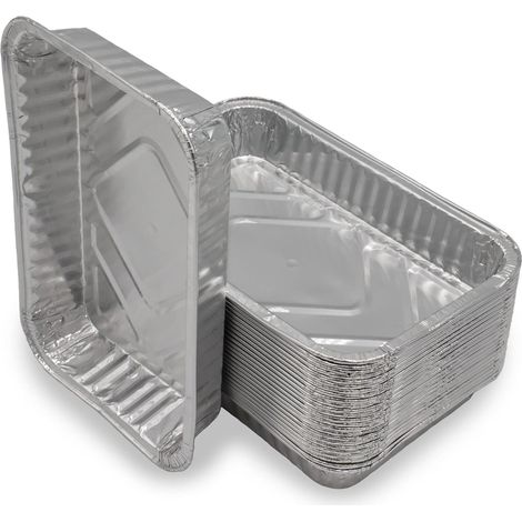 25 Bols en aluminium, 21 x 14 cm, 680 ml, résistant à la chaleur, pour Landmann Pantera