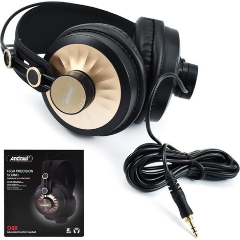 Trade Shop - D68 HIFI STEREO JACK TO 3.5 MM MUSIC DESIGN ERGONOMISCHE - (1/5)