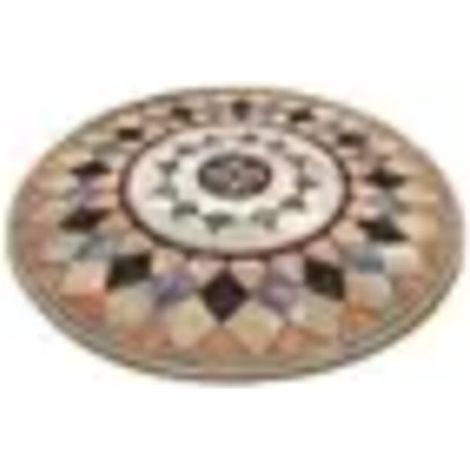 Tapis de sol rond antidérapant pour la maison et la chambre - Style 1 / S (1/2)