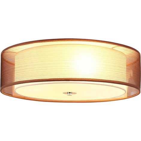 Lindby 'Tobia' in Marrone da Tessuto