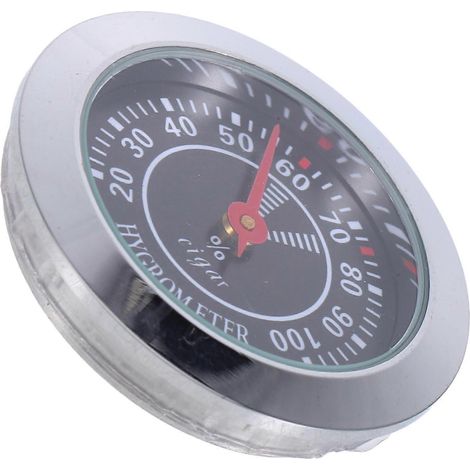 Hygromètre analogique Wetmeter compatible avec la cave à cigares Wetmeter : maintient l'humidité (1/5)