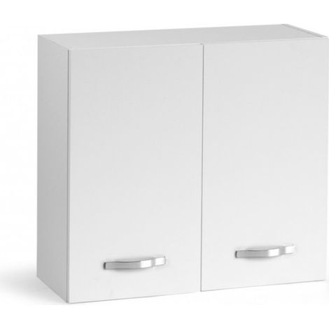 MOBILE COLAPIATTI PER CUCINE COMPONIBILI L.80 x P.32 x H.72. - 2 ante - col. bianco