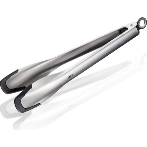 GEFU 21591 Pinze da cucina , argento e nero (1/2)