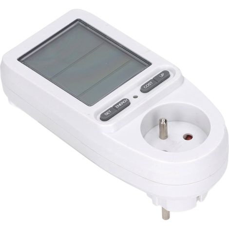 Prise intelligente avec affichage numérique et compteur de puissance, pour une surveillance domestique intelligente, fiche FR 230 V (1/5)
