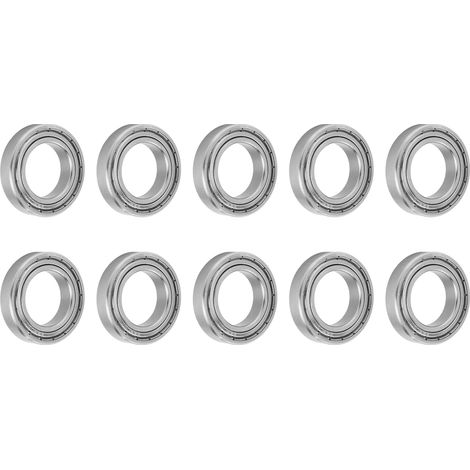 Packung mit 10 Mini-Edelstahlkugellagern, mechanische Ersatzteile S6905ZZ, 42 x 25 x 9 mm (1/5)
