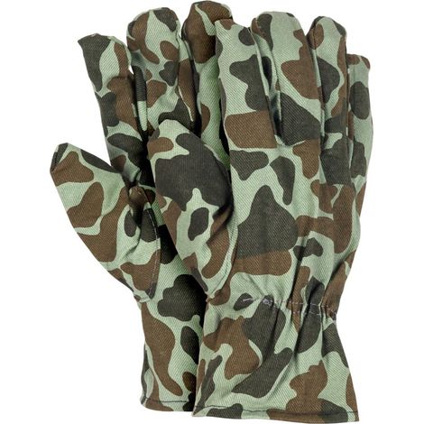 100% Baumwolle Arbeitshandschuhe camouflage