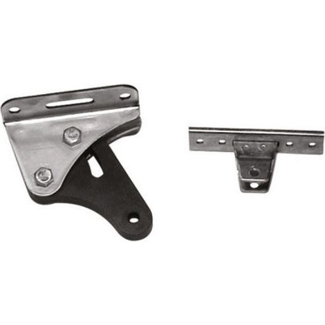422 - kit fixation rapide inox avec attache arriere reglable et attache avant - FAAC FIX422