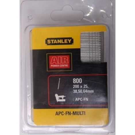 Clous pneumatiques Stanley 25-64 mm 800 pcs