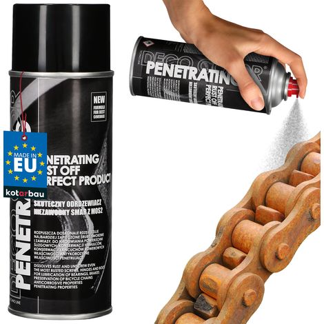 Spray antiruggine, lubrificante efficace, olio penetrante 400 ml (1/5)