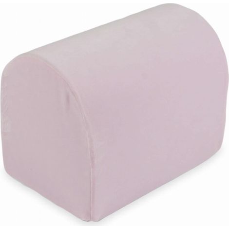 Colina de juegos de espuma suave de terciopelo rosa claro (1/5)