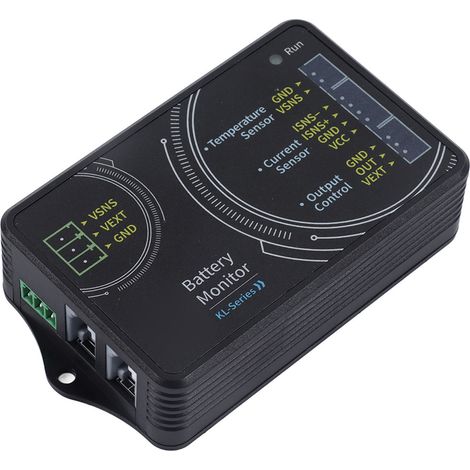 Batterieleistungsmonitor, multifunktionale App-Steuerung, Spannungs- und Stromzähler (0–120 V, 0–600 A) (1/5)