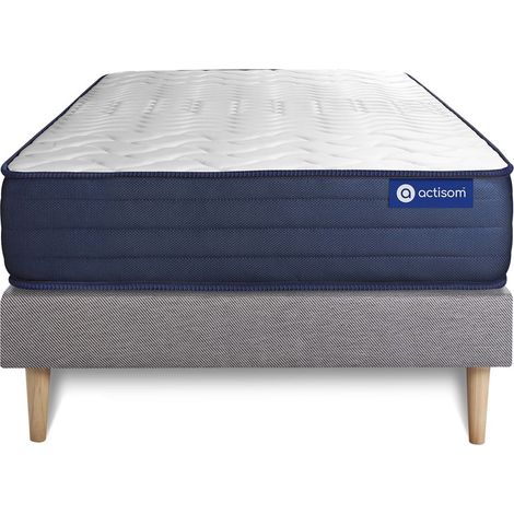 Ensemble Matelas Sommier 80x190 cm - Actilatex Life (1/5)
