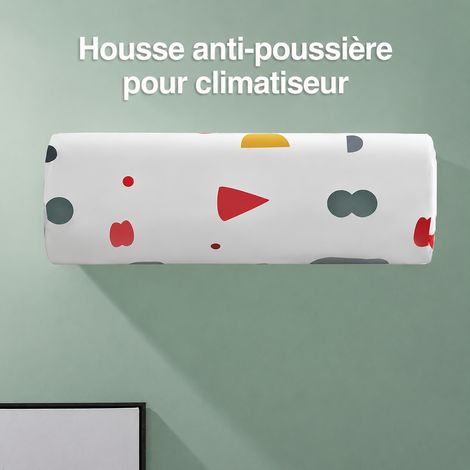 Housse de protection intégrale pour climatiseur mural intérieur motifs aléatoires 95x22x32 cm 200 g – Livraison gratuite (1/5)
