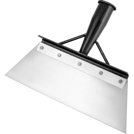 Pelle de Nettoyage, Pelle de Jardin, tête de Rechange pour Pelle de désherbage, grattoir à Peinture, 30cm, Acier au manganèse (1/5)