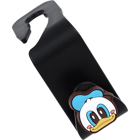 Porte-sacoche d'appui-tête de siège auto bleu canard, organiseur de rangement mural pour manteaux, parapluies, sacs à main et tablettes (1/5)