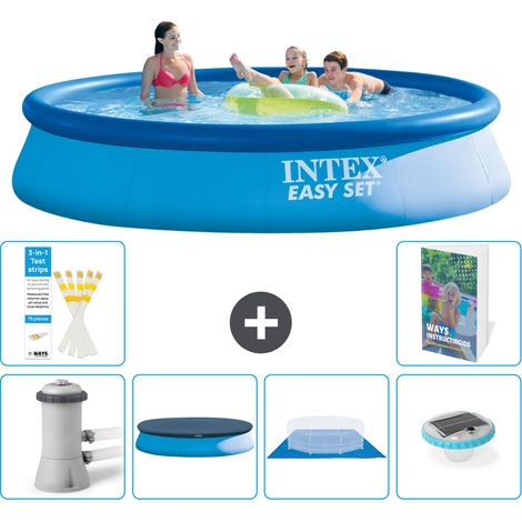 Intex Piscina Easy Set Rotonda - 396x84 cm - 7-pezzi  S248