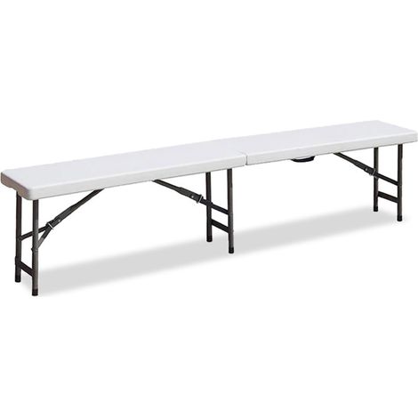 Banc de réception pliable 180x29x44cm (1/3)