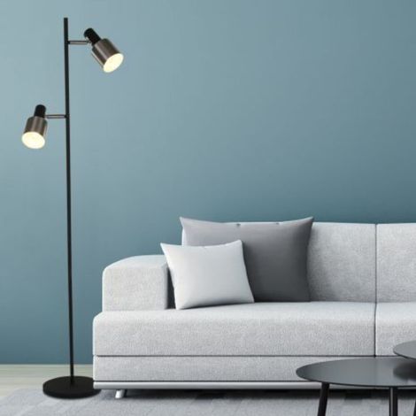 Sienna Fjorgard Mehrarmige Stehlampe Schwarz Matt, Metall (1/5)