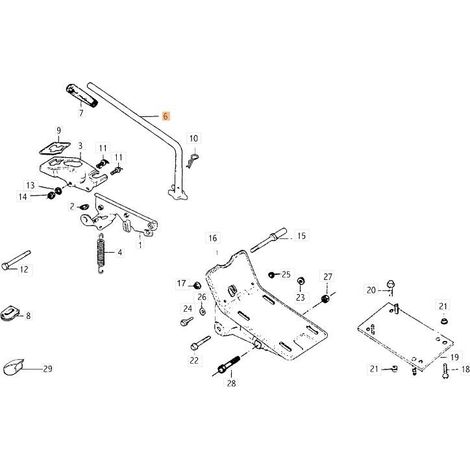 Barra de control original EMAK YF1321611