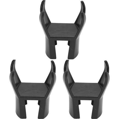 Ramasse-balles de golf portable en plastique PE (lot de 3) avec 4 griffes à dents. (1/5)