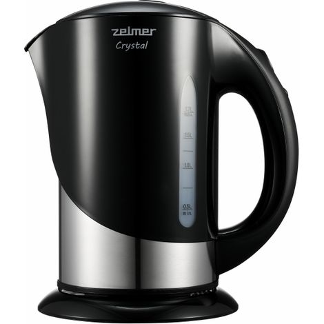 Zelmer ZCK7630B Elektrischer Wasserkocher 1,7L schwarz-weiß (1/5)