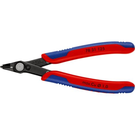 KNIPEX 78 31 125 Electronic Super Knips® avec poignées multimatières brunie 125 mm