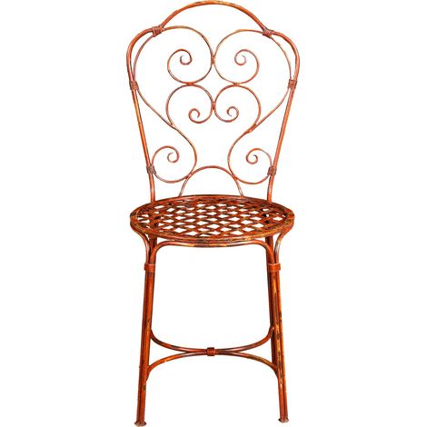 Chaise de salle à manger de cuisine en bois 45x96x49 cm Chaises d'extérieur Chaise de jardin et de terrasse Chaises à siège rond