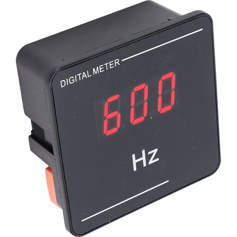 Compteur de fréquence numérique 10-99.9Hz AC50-500V, affichage LED 0,56 pouces, compteur Hz, testeur, cymomètre. (1/5)