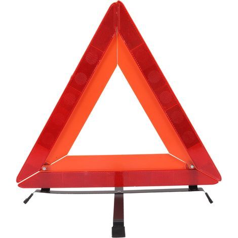 Adapté aux triangles de signalisation réfléchissants pour la sécurité routière. Éléments réfléchissants pour cadres de triangles de signalisation. (1/2)