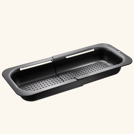 Passoire évier extensible colander Gefu DRENARE noir (1/5)