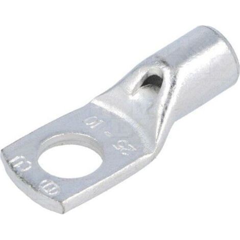 Oeillet tubulaire M10 25mm2 L40mm