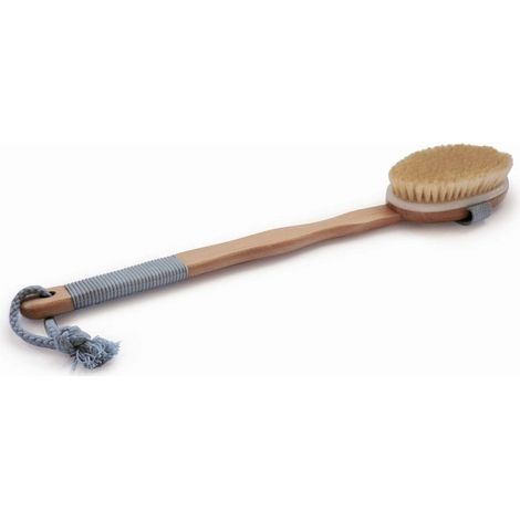 SANS MARQUE Brosse pour le dos à suspendre, naturel, Fjorden