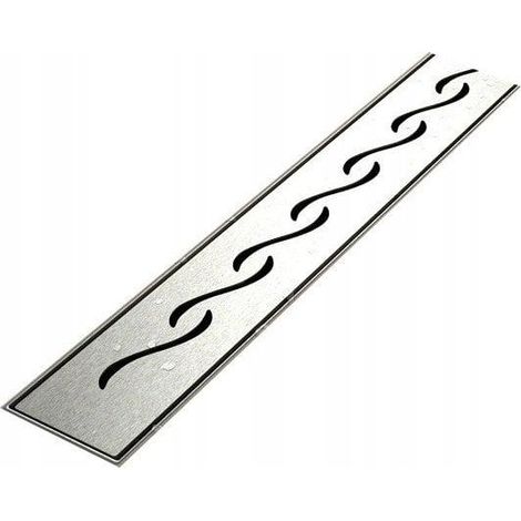 Hydroland FALA desagüe lineal de ducha acero inoxidable 80 cm (1/3)