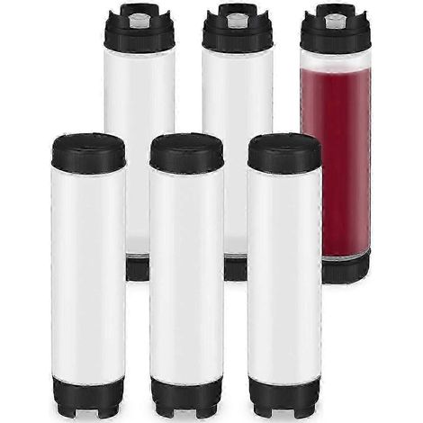 flacons souples de 16 onces pour assaisonnement (flacons souples en plastique inversés) (1/5)