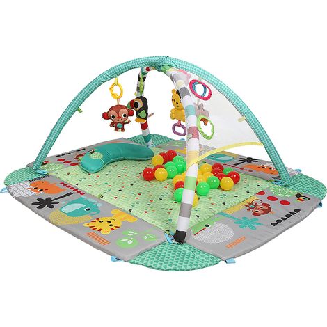 Tapis d'Éveil Bébé,Tapis de Jeux,Haloyo®,Jouet Musical à Emporter pour les Bébés de 0 à 6 Mois,Cadeau Naissance Bebe,vert (1/5)